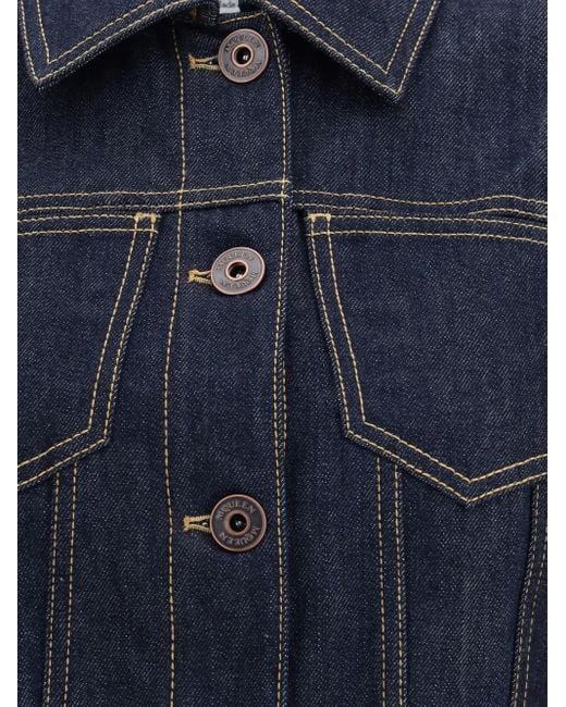 Alexander McQueen デニムジャケット Blue