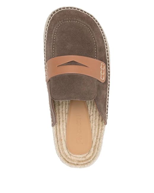 J.W. Anderson Espadrilles Aus Wildleder in Brown für Herren