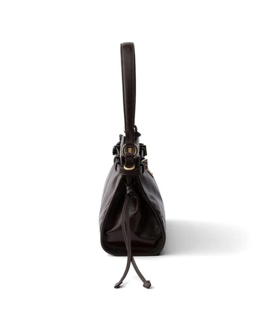 Prada Black Bonnie Leather Handbag