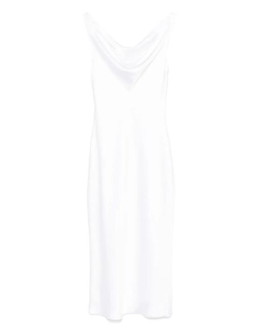 Effet à capuchon de robe Maxi Norma Kamali en coloris White