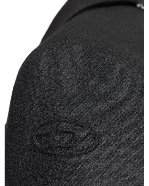 DIESEL Black Jacket Haley-Wrd for men