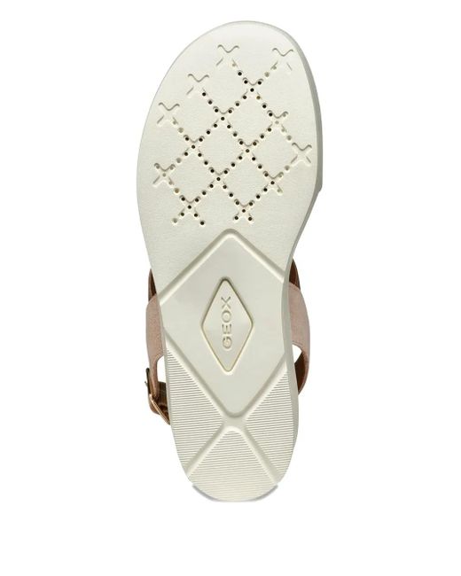 Sandalias D XAND 2.2S con tacón de 60 mm Geox de color Metallic