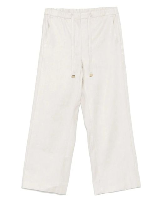 Max Mara White America Hose