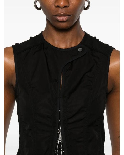 Our Legacy Black Corset Vest
