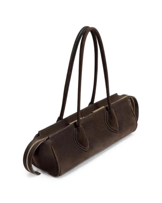 Khaite White Donna Shoulder Bag