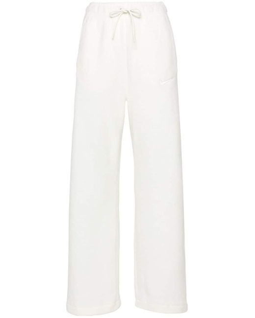 Pantalon de jogging à logo brodé Nike en coloris Blanc | Lyst