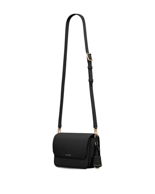 Maison De Sabre Black Medium Flap Shoulder Bag