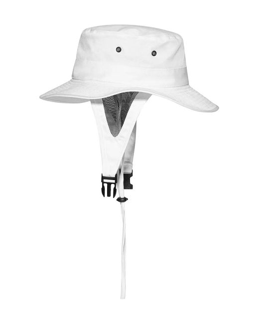 DSquared² White Embroidered-Logo Hat for men