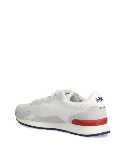 Helly Hansen White Furrow Panelled Sneakers for men