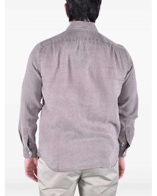 Mc2 Saint Barth Purple Chemise Raphael for men