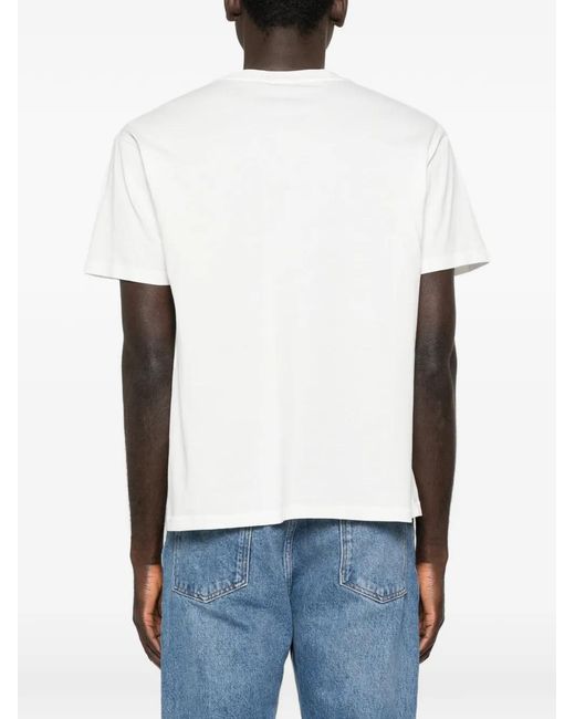 Bode White Companion T-Shirt for men