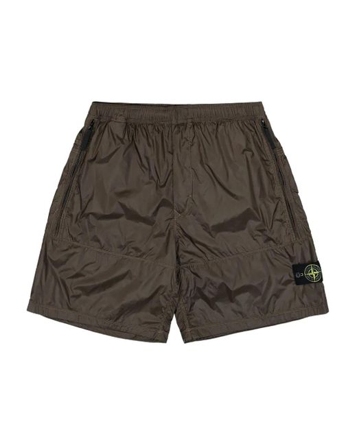 Stone Island Bermudas mit elastischem Bund in Green für Herren