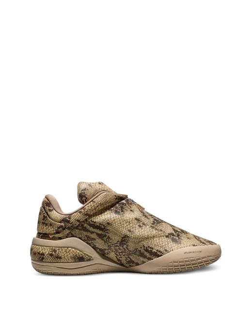 Converse Brown Shai 001 Premium Snakeskin-Effect Sneakers for men