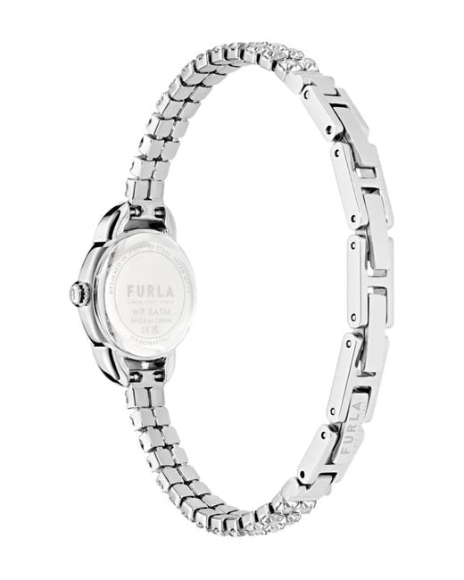 Furla White Stainless Steel 28Mm