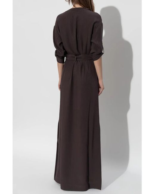 Tom Ford Purple Elegant Viscose Mini Dress For