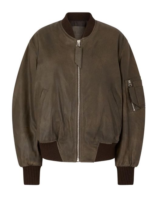 Chaqueta bómber Anja The Attico de color Brown