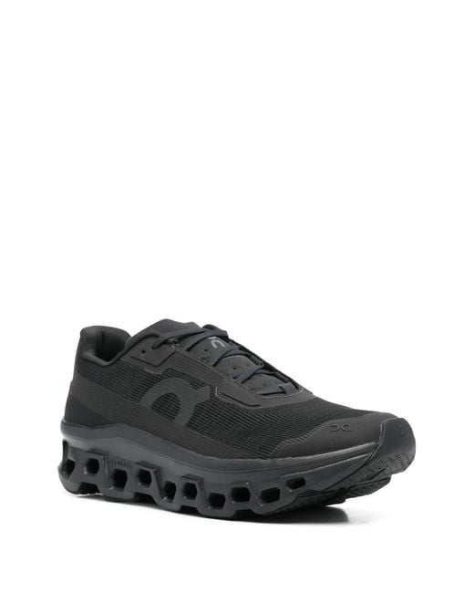 On Shoes Black Cloudmster Void Sneakers for men