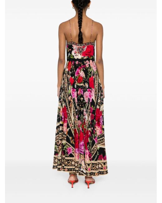 Camilla Reservation For Love Maxi-jurk in het Red