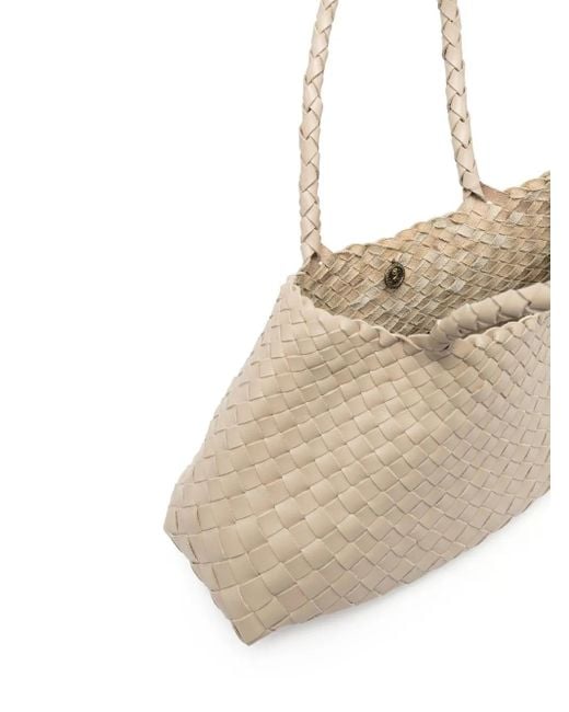 Dragon Diffusion Natural Santa Croce Shoulder Bag
