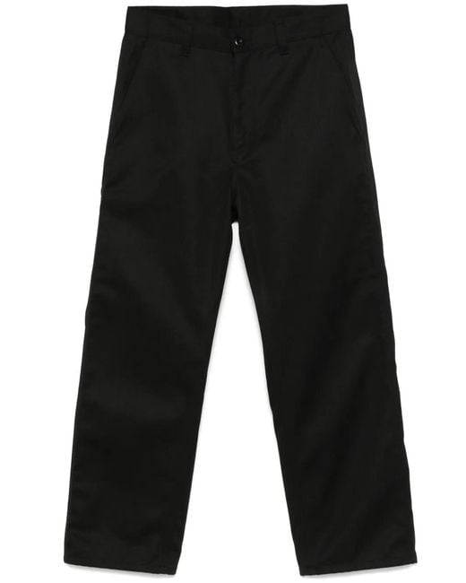 Carhartt Black Midland Single Knee Trousers for men