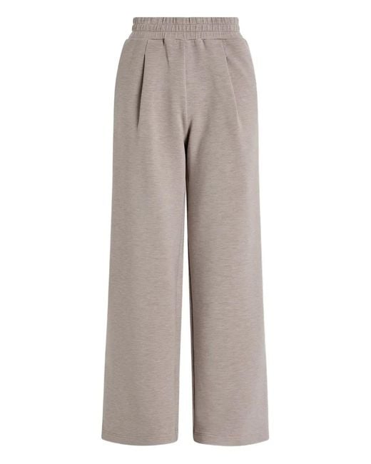 Varley Gray Extra Wide Leg 32' Trousers