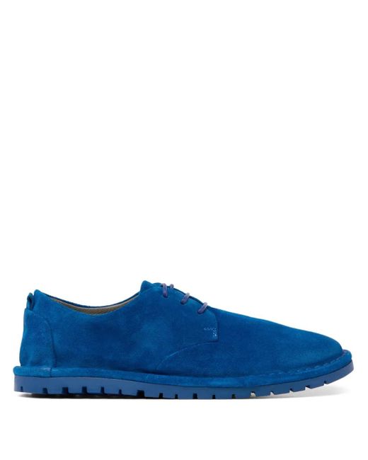 Marsèll Blue Sancrispa Alta Pomice Derby-Schuhe aus Wildleder