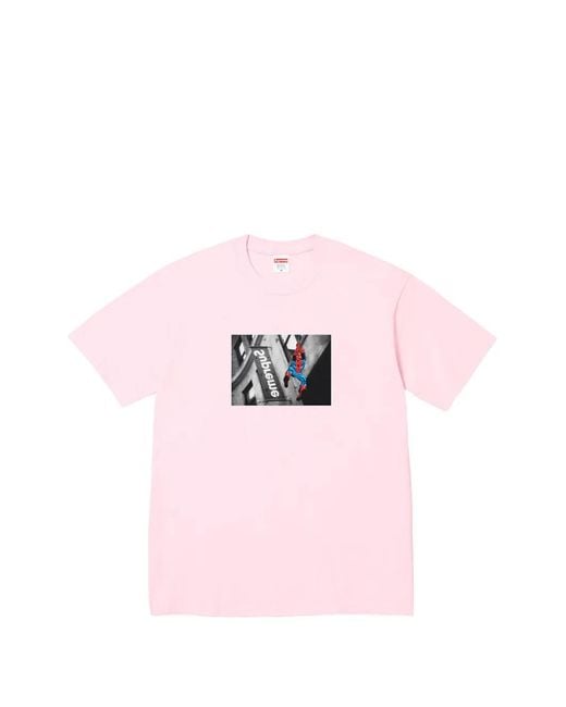Supreme Pink Spider- T-Shirt for men
