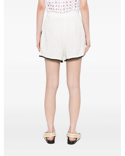 Rails White Sunny Shorts