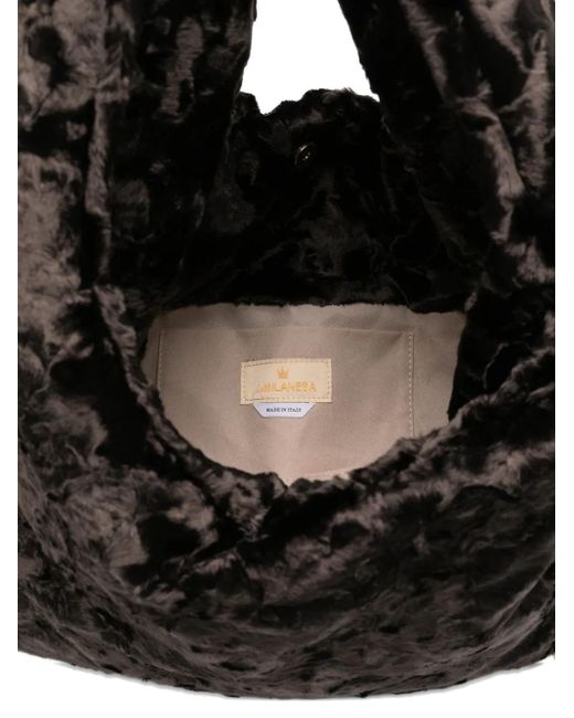Borsa A Spalla di La Milanesa in Black
