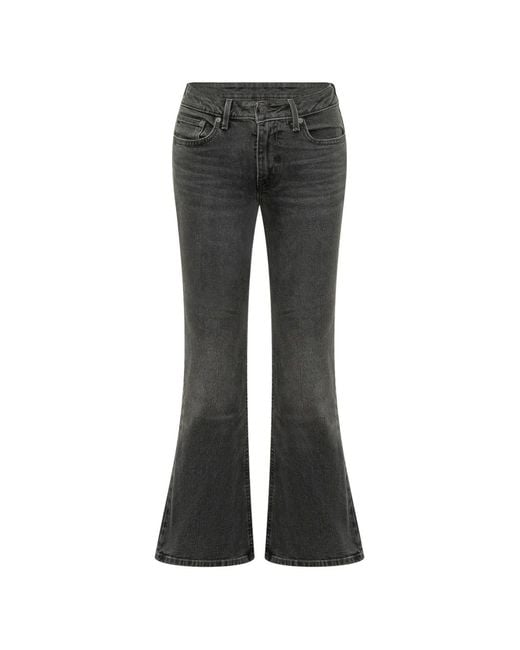 Levi's Low Slim Boot Jeans in het Black