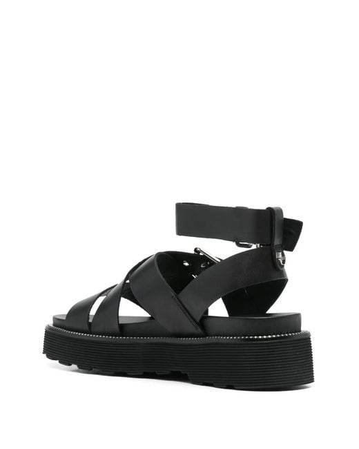 Cult Black Ziggy Sandals
