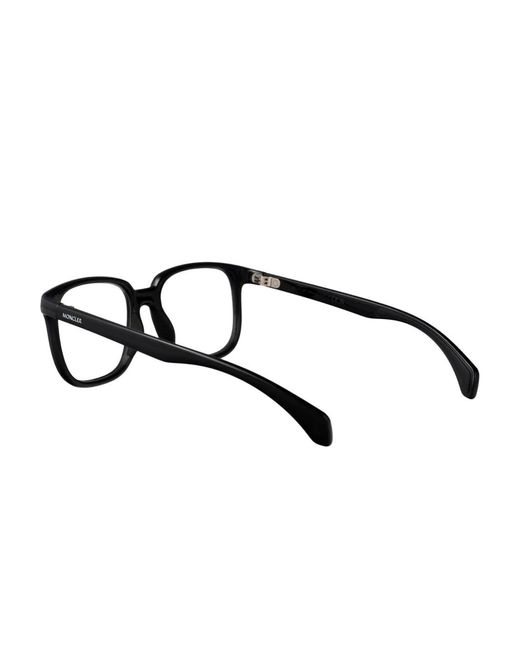 Moncler Brille Mit Eckigem Gestell in Black für Herren