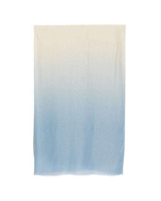 D'Aniello Blue Ferry Ombré Scarf