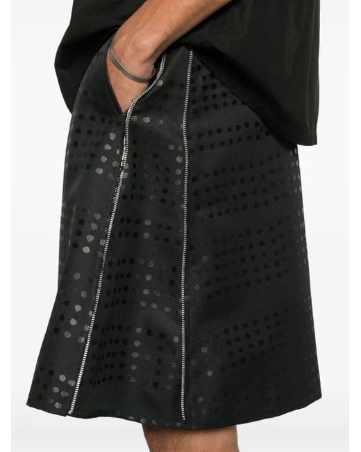 COMME DES GARÇON BLACK ポルカドット ショートパンツ Black