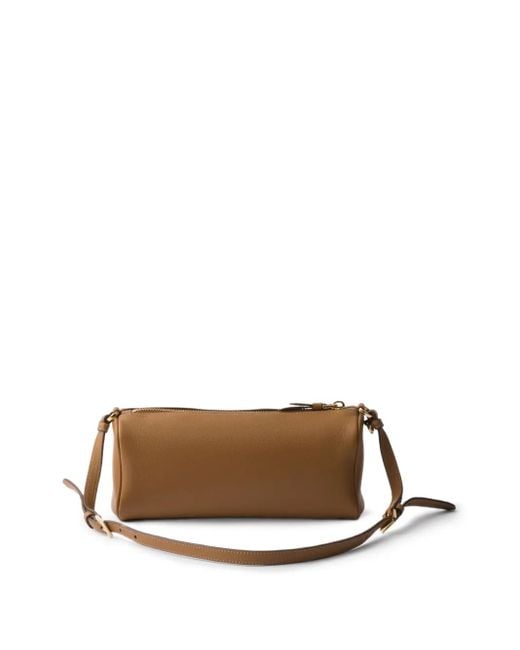 Borsa A Spalla di Prada in Brown