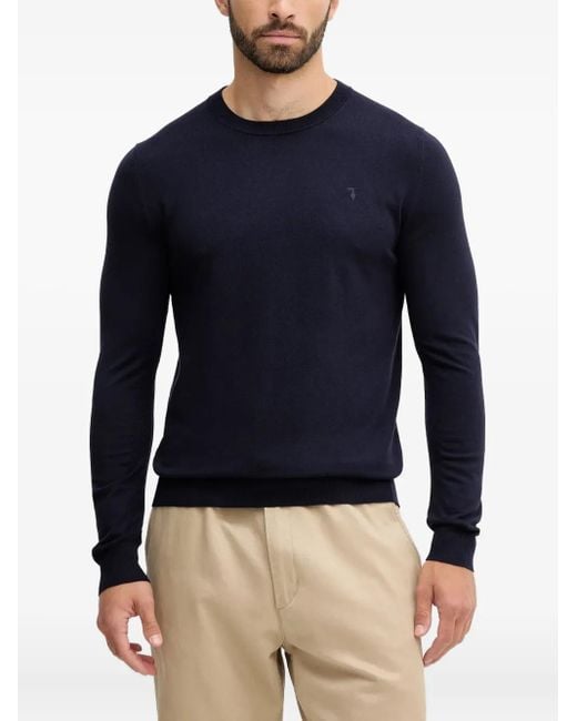 メンズ Trussardi クルーネック セーター Blue