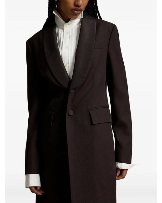Polo Ralph Lauren Black Single-Breasted Coat