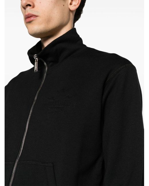 DSquared² Black Zip-up Sweatshirt, for men