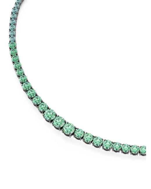 Swarovski Metallic Matrix Crystal-Embellished Adjustable Necklace
