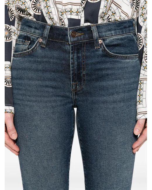 Vaqueros con cinco bolsillos 7 For All Mankind de color Blue