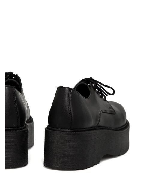 Altercore Black Spell Platform Derby Shoes