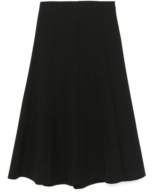 Jonathan Simkhai Black Dottie Maxi Skirt