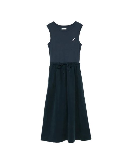 SPORT b. by agnès b. Blue Sleeveless Midi Dress