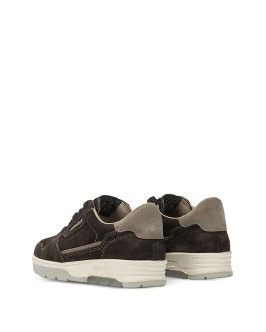 Musto Black Suede Panel Sneakers for men