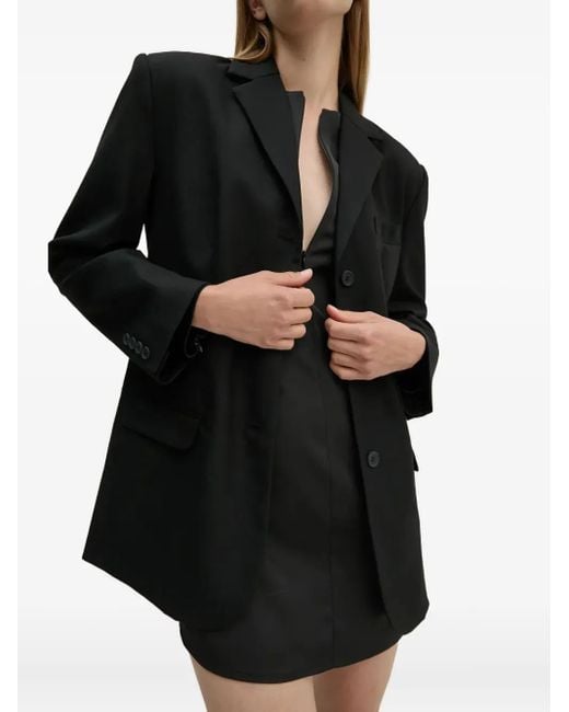 Day Birger et Mikkelsen Black Single-Breasted Blazer