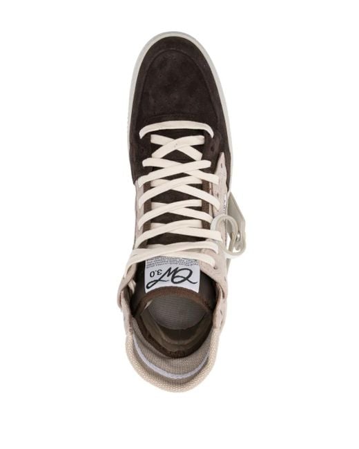 Off-White c/o Virgil Abloh Natural 3.0 Off Court High-Top Sneakers for men