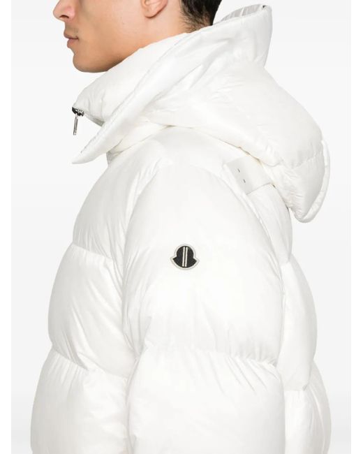 Moncler White Cyclopic Coat