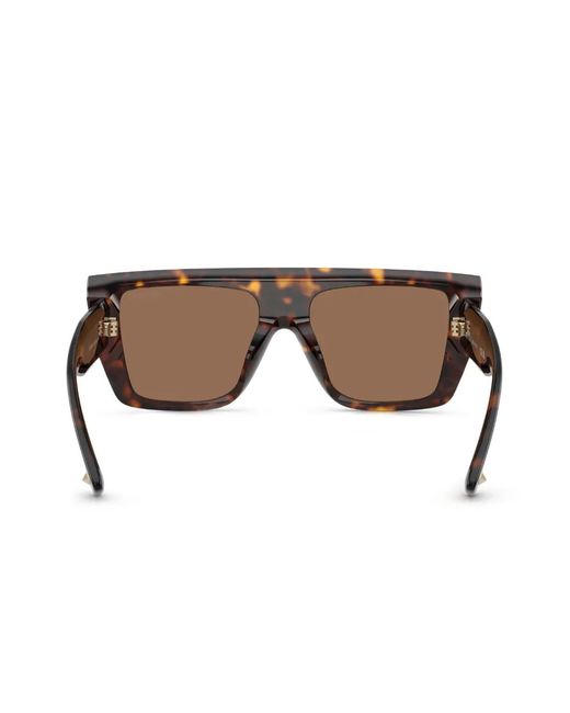 Jimmy Choo Brown Square-Frame Sunglasses