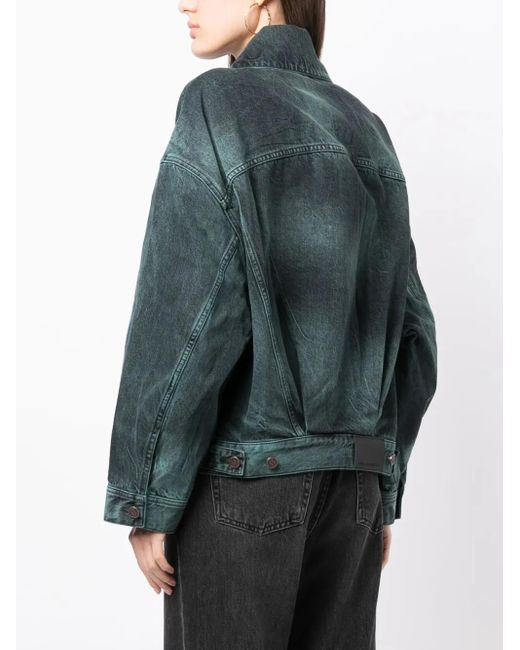 Stella McCartney Denim Jack in het Green