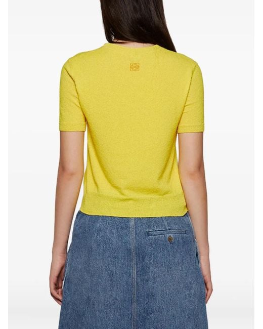 Loewe Yellow Vincent Van Gogh Floral-Print T-Shirt